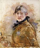 Morisot, Berthe - Self Portrait